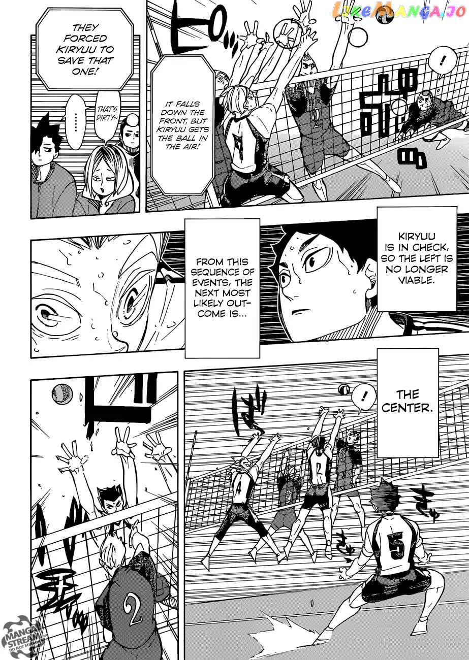 Haikyuu!!, Chapter 334 image 03
